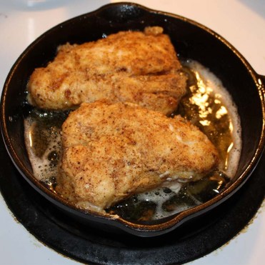 double dipped chicken frying